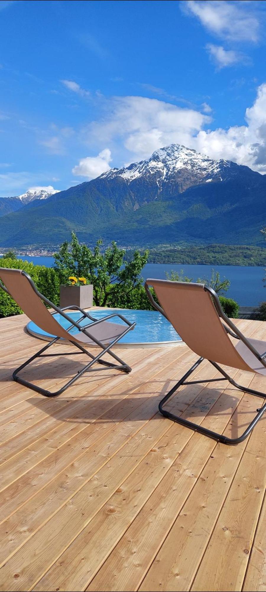 Casa Vacanze Perla Del Lago Domaso Eksteriør billede